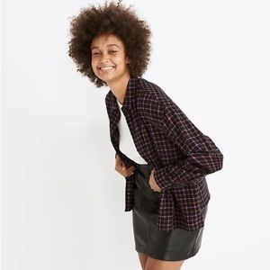 MADEWELL Flannel Westlake Button Up Shirt